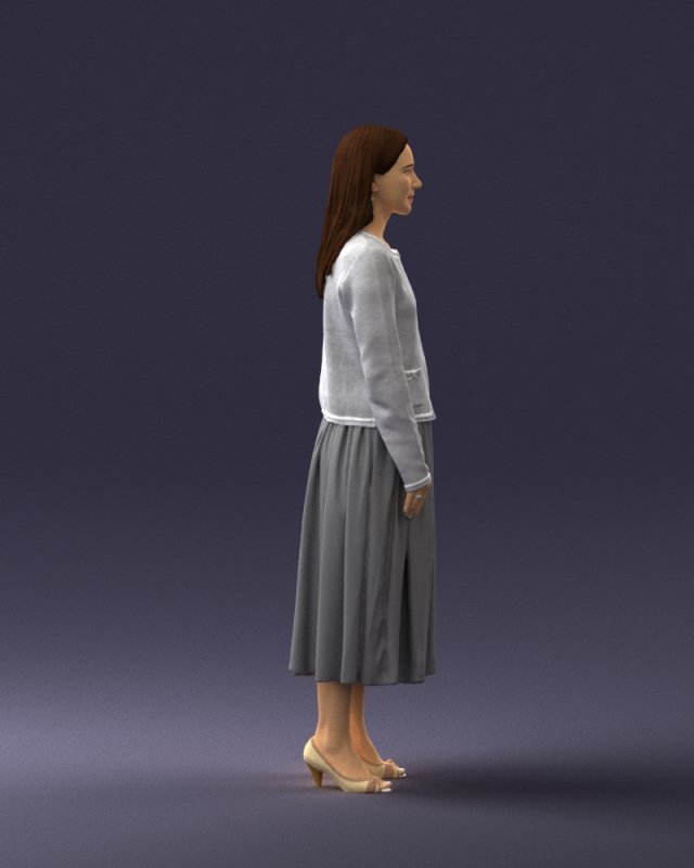 Sweater and skirt outlet 3d print