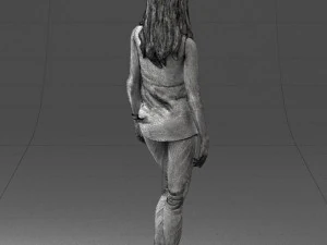 girl in black leggings 0376 3d print ready 3D Print Model