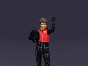 racer boy 0400 3d print ready 3D Print Model