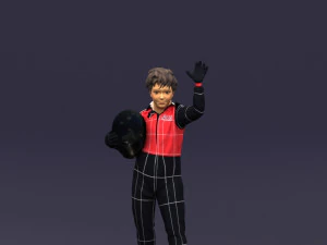 racer boy 0400 pronto per la stampa 3d Modello di stampa 3D