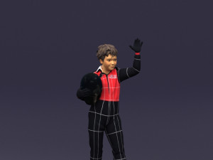 racer boy 0400 3d print ready Modèles 3D en vedette
