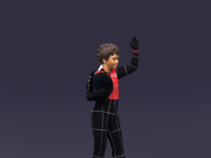 racer boy 0400 3d print ready Modèles 3D en vedette
