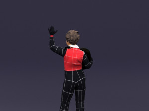 racer boy 0400 3d print ready Modèles 3D en vedette