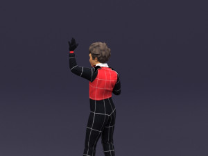 racer boy 0400 3d print ready Modèles 3D en vedette