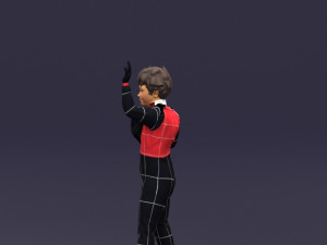racer boy 0400 3d print ready Modèles 3D en vedette