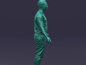 metal pants man 0401 Modèle 3D
