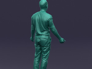 metal pants man 0401 Modèle 3D