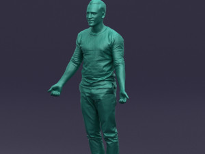 metal pants man 0401 Modèle 3D