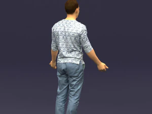 metal pants man 0401 3d print ready 3D Print Model