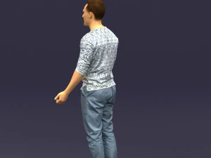 metal pants man 0401 3d print ready 3D Print Model