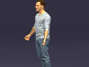 metal pants man 0401 3d print ready 3D Print Model
