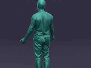 metal pants man 0401 3d print ready Modèles 3D en vedette