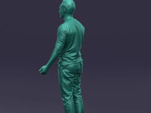 metal pants man 0401 3d print ready 3D Print Model