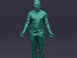 metal pants man 0401 3d print ready 3D Print Model