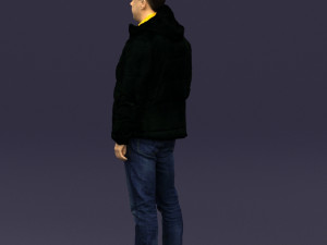 cool jacket man 0399 3D Model
