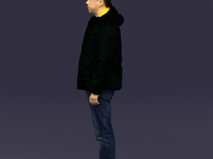 cool jacket man 0399 3D Model