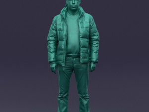 cool jacket man 0399 3D Model