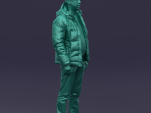 cool jacket man 0399 3D Model