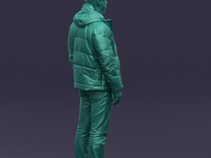 cool jacket man 0399 3D Model