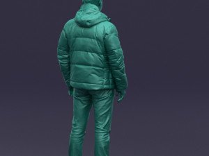 cool jacket man 0399 3D Model
