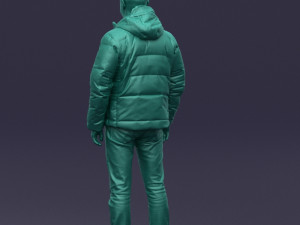 cool jacket man 0399 3D Model