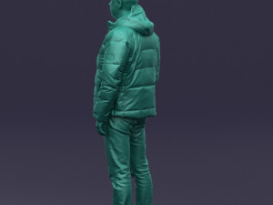 cool jacket man 0399 3D Model