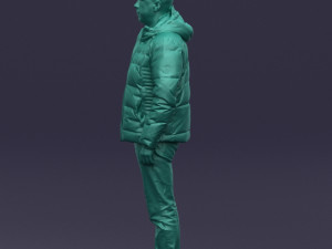 cool jacket man 0399 3D Model