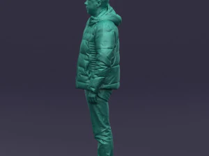 cool jacket man 0399 3D Model