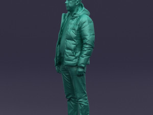 cool jacket man 0399 3D Model
