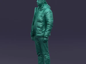 cool jacket man 0399 3D Model
