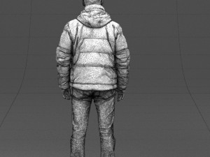cool jacket man 0399 3D Model