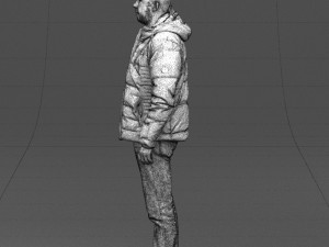 cool jacket man 0399 3D Model