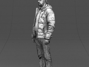 cool jacket man 0399 3D Model