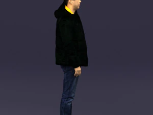 cool jacket man 0399 3d print ready 3D Print Model
