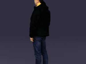 cool jacket man 0399 3d print ready 3D Print Model