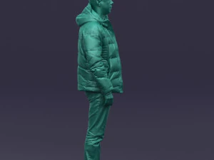 cool jacket man 0399 3d print ready 3D Print Model