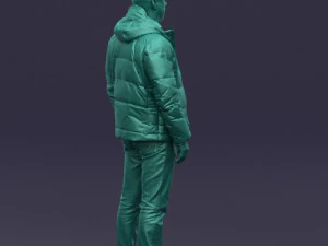 cool jacket man 0399 3d print ready 3D Print Model