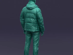 cool jacket man 0399 3d print ready 3D Print Model