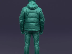 cool jacket man 0399 3d print ready 3D Print Model