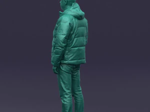 cool jacket man 0399 3d print ready 3D Print Model