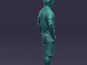 differ collors man 0394 3D Model