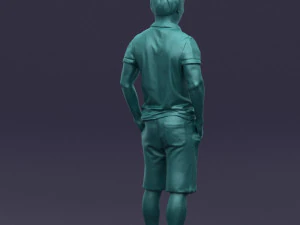 differ collors man 0394 3D Model