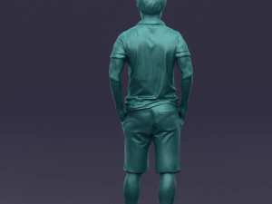 differ collors man 0394 3D Model