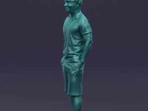 differ collors man 0394 3D Model