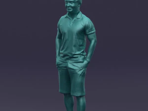 differ collors man 0394 3D Model