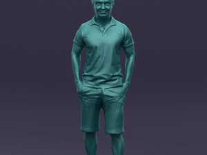 differ collors man 0394 3D Model