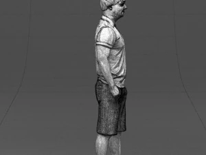 differ collors man 0394 3D Model