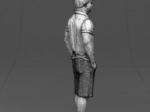 differ collors man 0394 3D Model