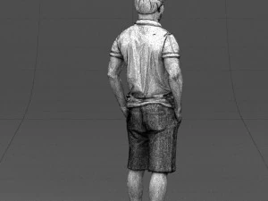 differ collors man 0394 3D Model