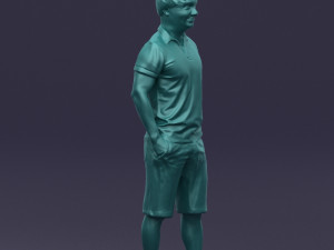 differ collors man 0394 3d print ready Modelo de Impressão 3D